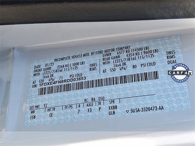 2024 Ford E-450SD 14' BOX TRUCK DRW