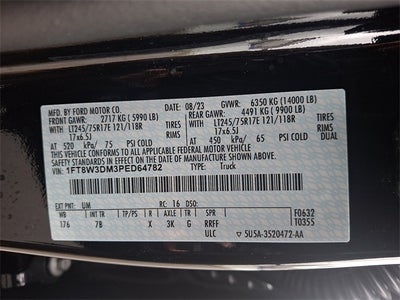 2023 Ford F-350SD Platinum