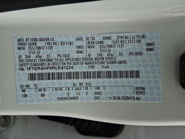 2024 Ford Ranger XLT