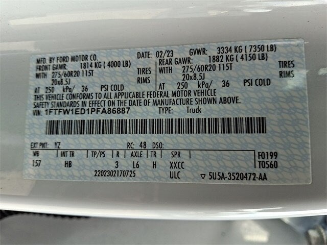 2023 Ford F-150 Lariat