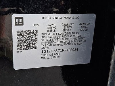 2024 Chevrolet Malibu LT 1LT