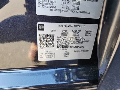 2022 Chevrolet Silverado 1500 LTZ