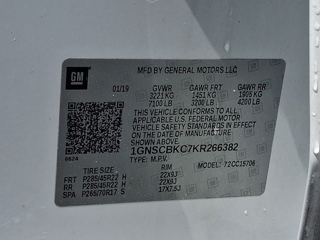 2019 Chevrolet Tahoe LT