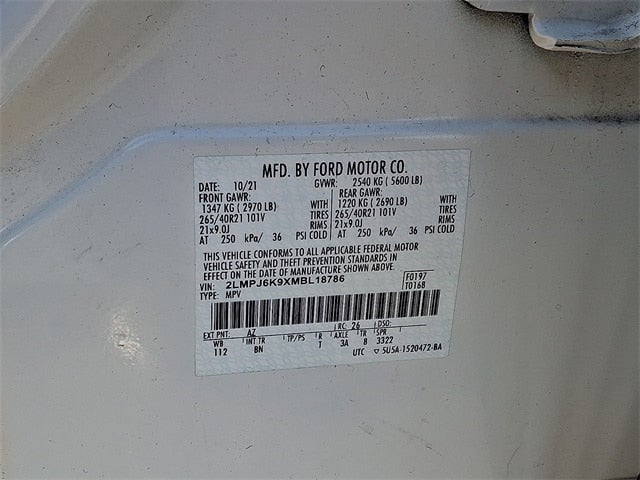 2021 Lincoln Nautilus Reserve