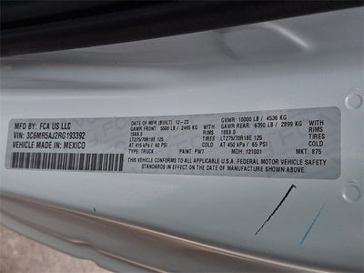 2024 RAM 2500 Tradesman