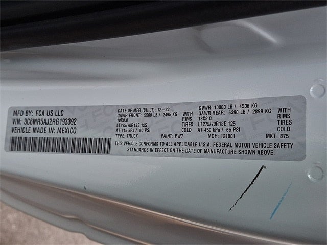 2024 RAM 2500 Tradesman