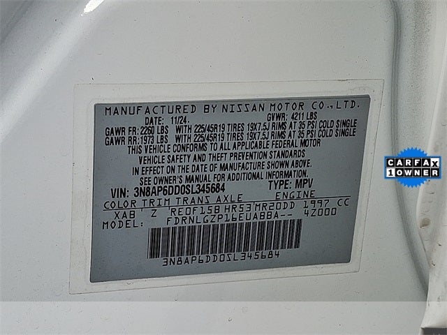 2025 Nissan Kicks SR