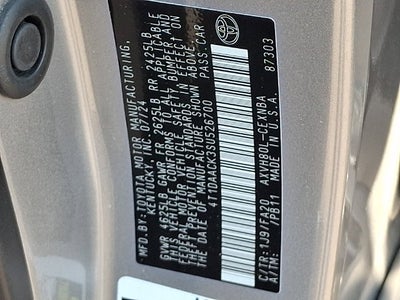 2025 Toyota Camry LE