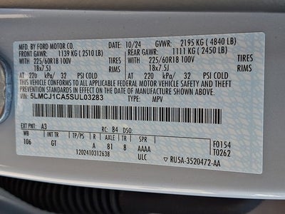 2025 Lincoln Corsair Premiere