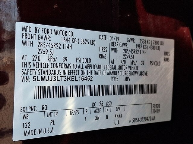 2019 Lincoln Navigator L Reserve