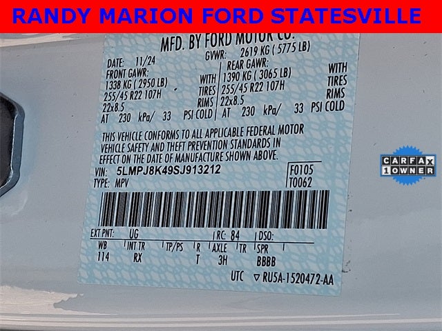 2025 Lincoln Nautilus Reserve