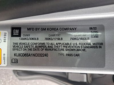 2022 Chevrolet Spark 1LT