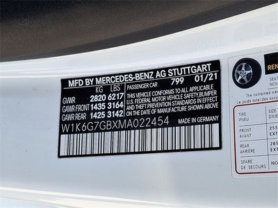 2021 Mercedes-Benz S-Class S 580 4MATIC®