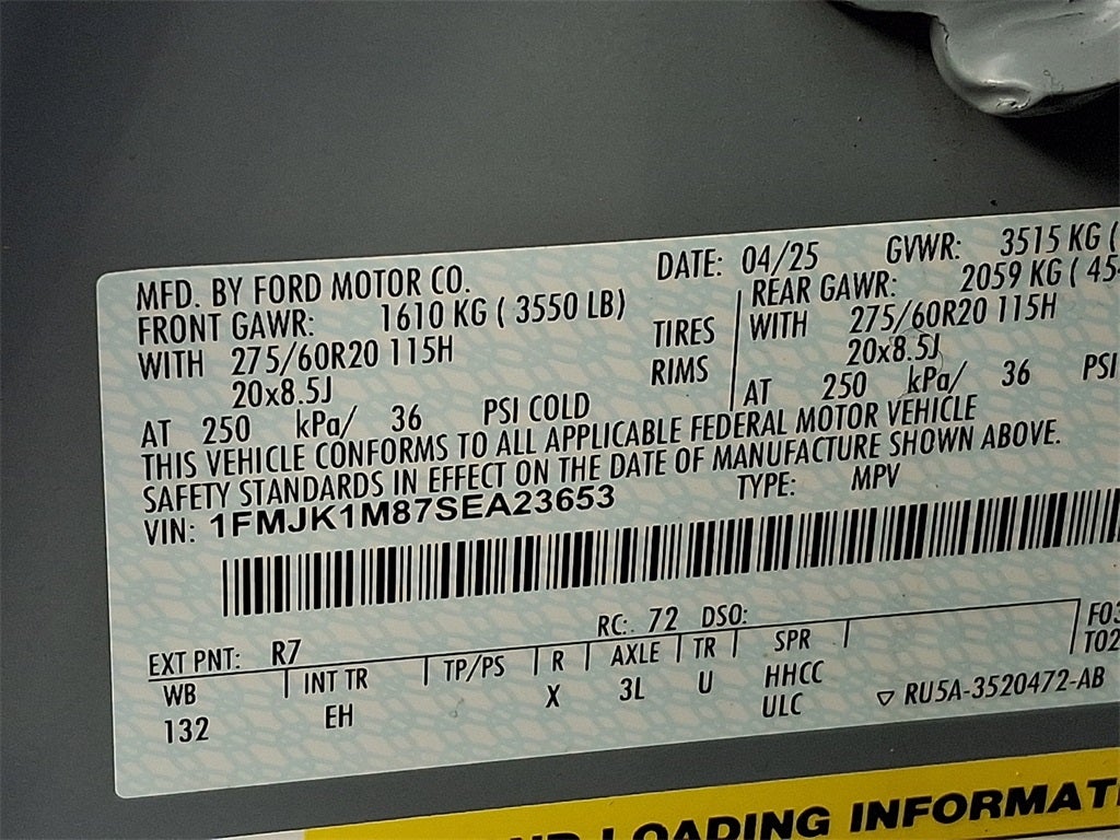 2025 Ford Expedition Max Platinum