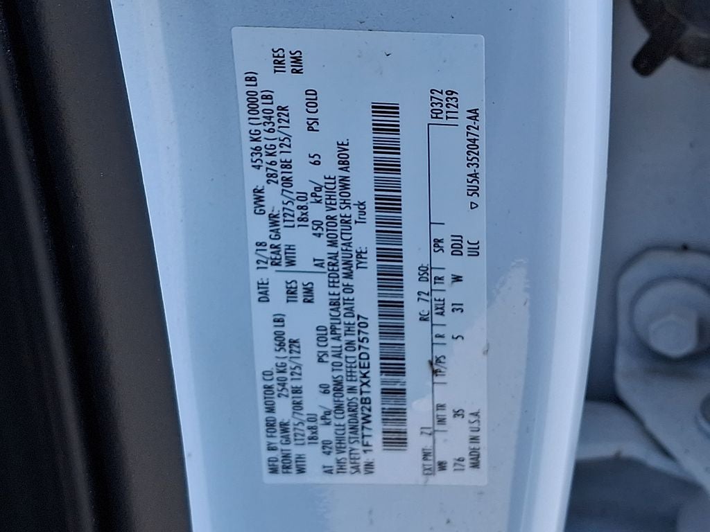 2019 Ford F-250SD XLT