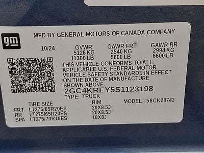 2025 Chevrolet Silverado 2500HD High Country