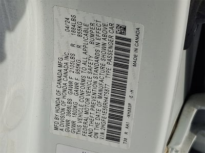 2024 Honda Civic Si Base