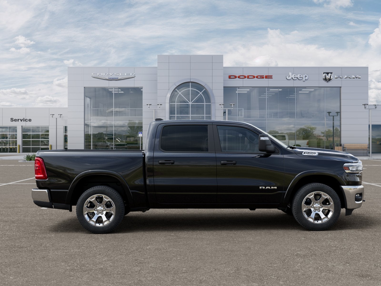 2025 RAM 1500 RAM 1500 BIG HORN CREW CAB 4X4 5'7' BOX