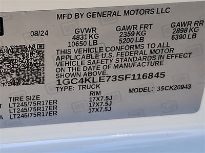 2025 Chevrolet Silverado 2500HD Work Truck