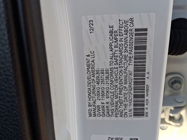 2024 Honda Accord Hybrid Touring