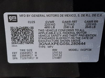 2025 Chevrolet Equinox LT