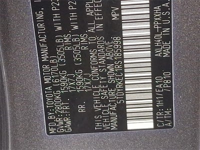 2024 Toyota Sienna XLE 7 Passenger