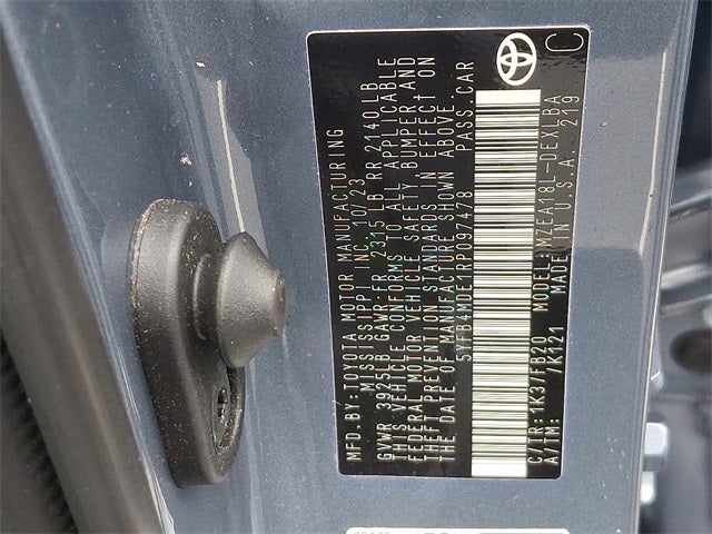 2024 Toyota Corolla LE