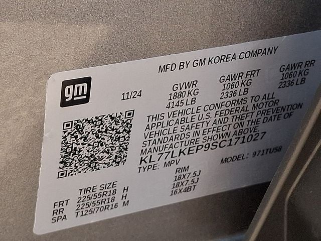 2025 Chevrolet Trax ACTIV