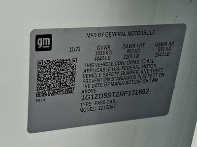 2024 Chevrolet Malibu LT 1LT