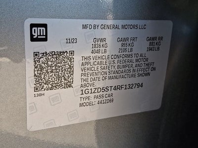 2024 Chevrolet Malibu LT 1LT