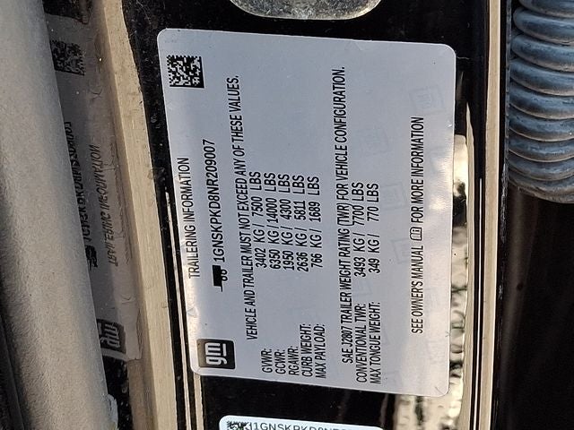 2022 Chevrolet Tahoe Z71