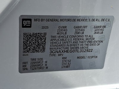 2026 Chevrolet Equinox LT