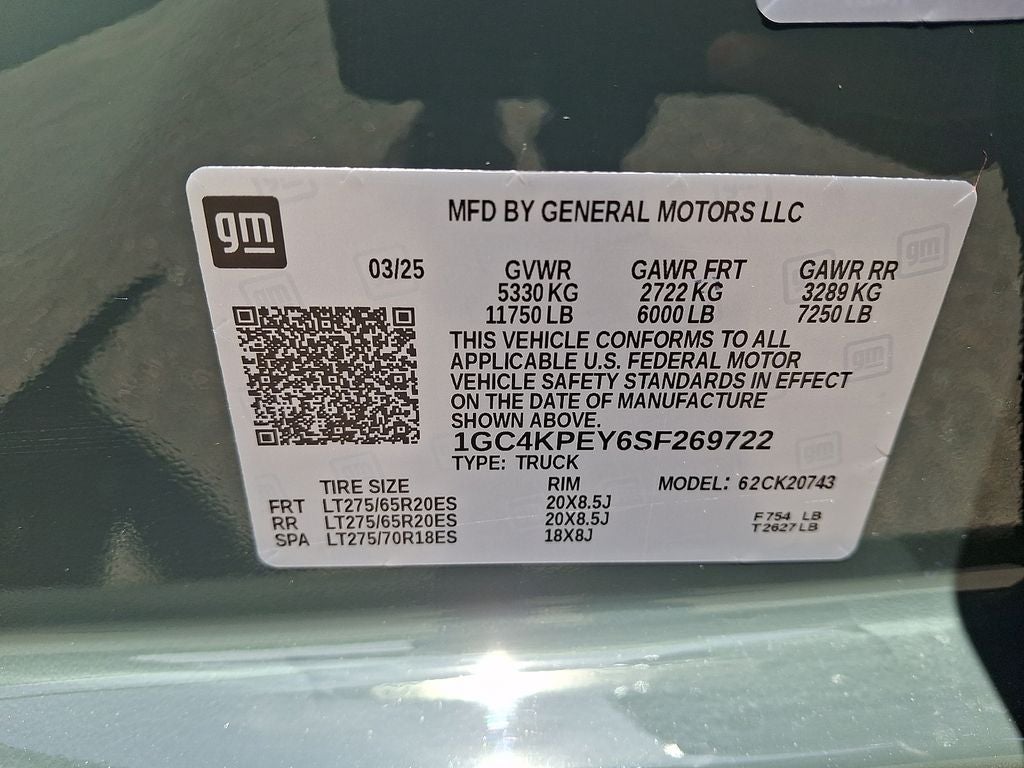 2025 Chevrolet Silverado 2500HD LTZ
