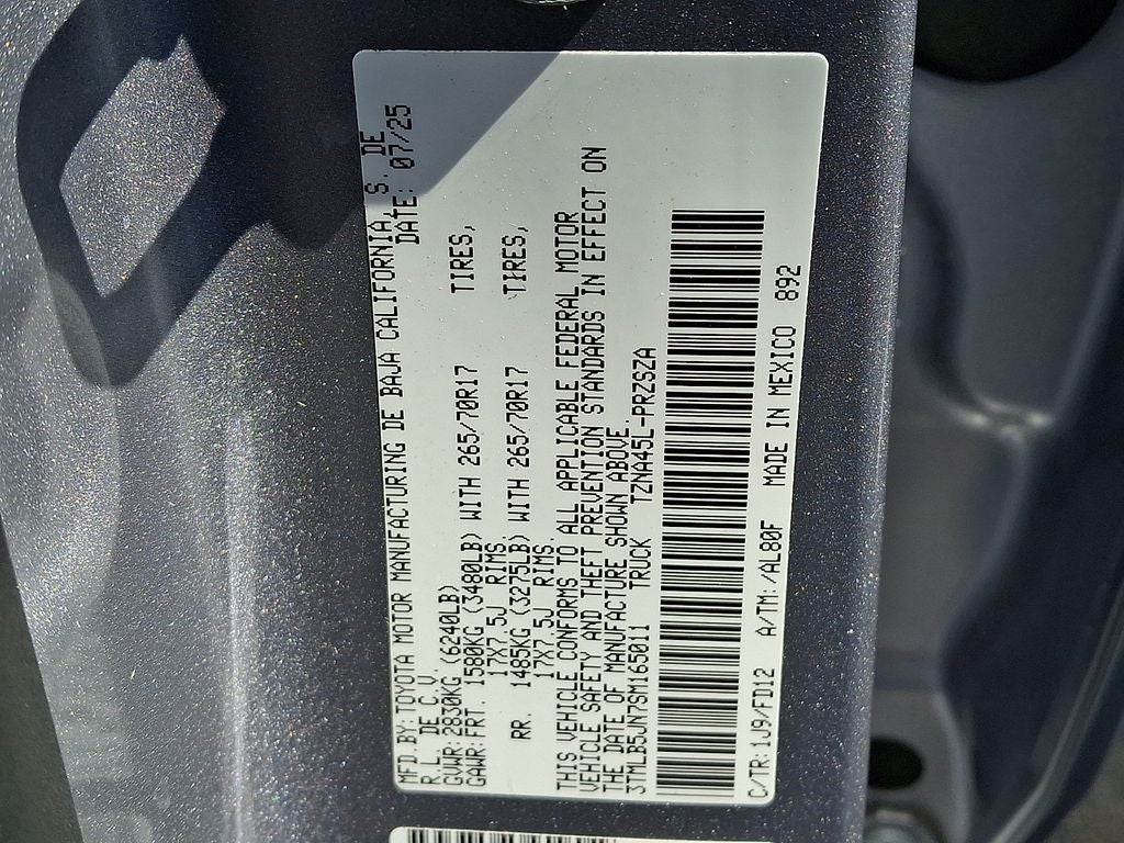 2025 Toyota Tacoma TRD Off-Road