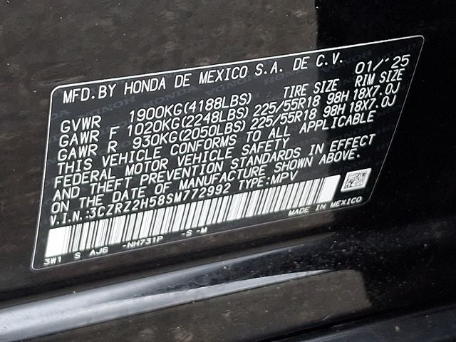 2025 Honda HR-V Sport