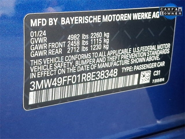 2024 BMW 3 Series M340i xDrive