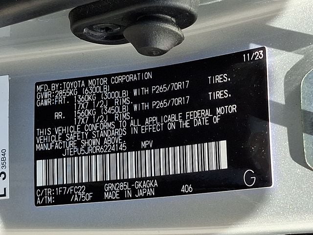 2024 Toyota 4Runner TRD Off-Road