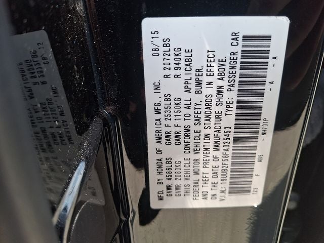2015 Acura TLX V6 Tech