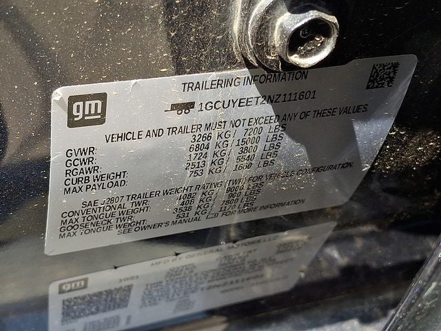 2022 Chevrolet Silverado 1500 LTD RST