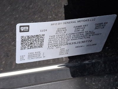 2025 Chevrolet Traverse LT 1LT