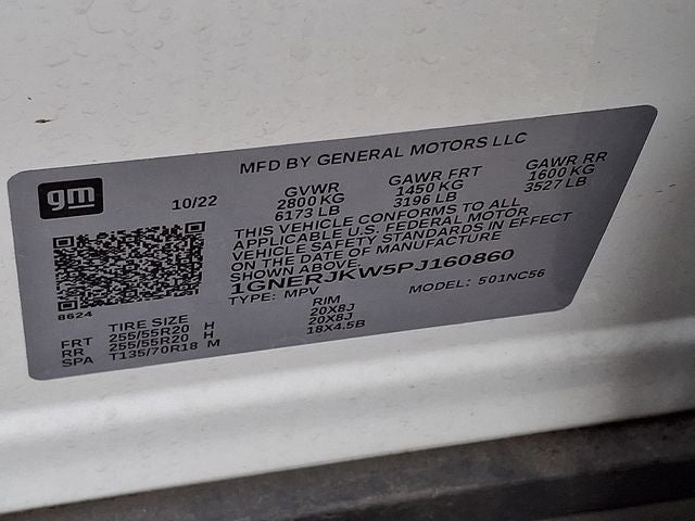 2023 Chevrolet Traverse RS