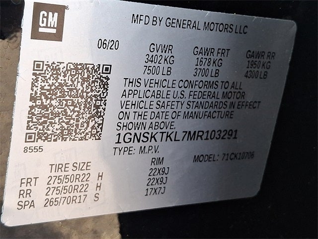 2021 Chevrolet Tahoe High Country