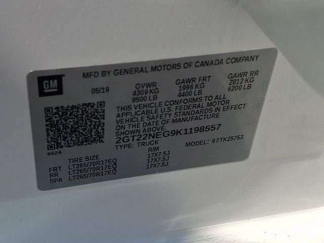 2019 GMC Sierra 2500HD Base
