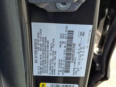 2018 Ford Fusion SE