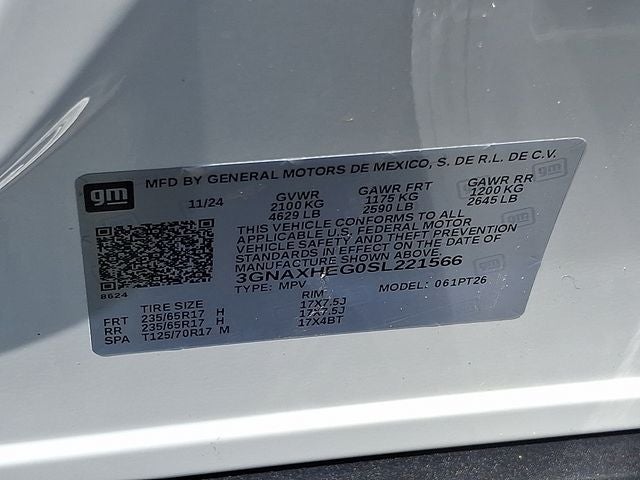 2025 Chevrolet Equinox LT