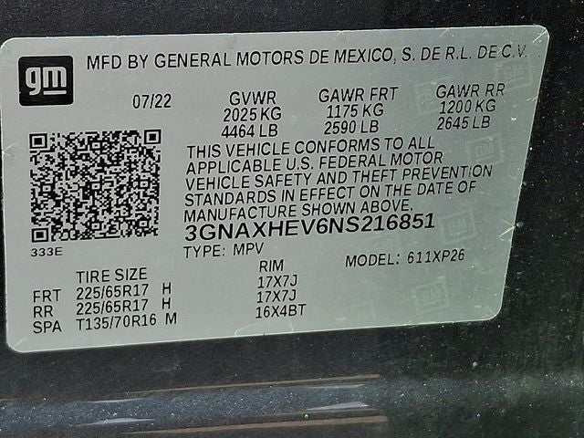 2022 Chevrolet Equinox LS