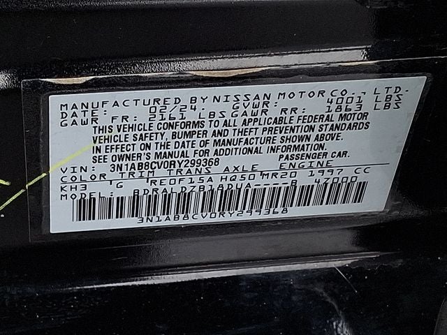 2024 Nissan Sentra SV