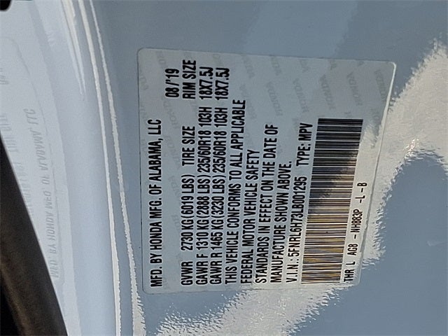 2020 Honda Odyssey EX-L