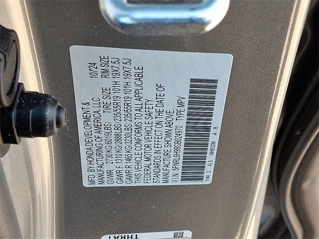 2025 Honda Odyssey Elite