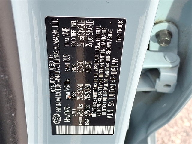 2023 Hyundai Santa Cruz Limited